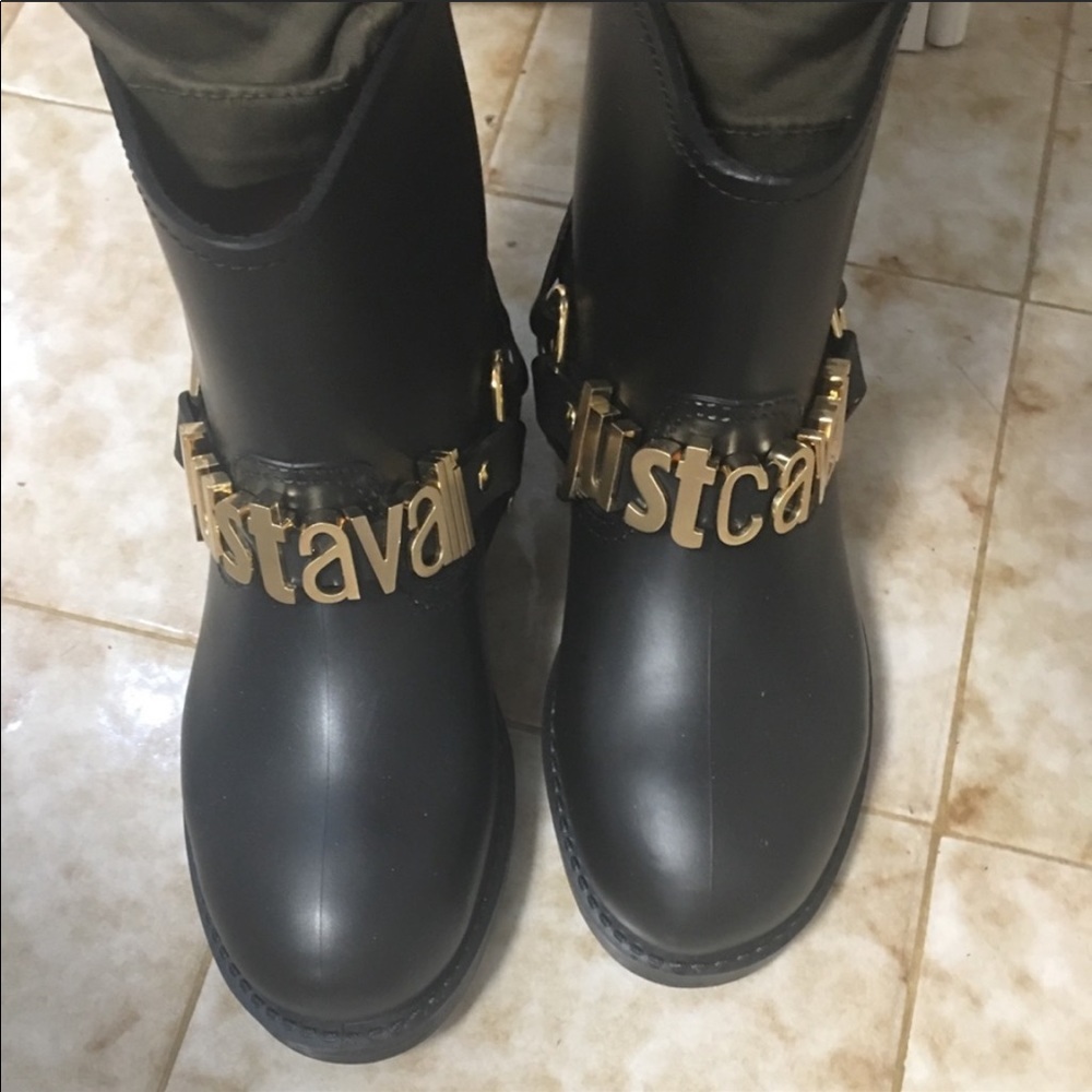 JUST CAVALLI 3D logo booties - Picture 3 of 8